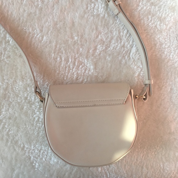Forever 21 cream crossbody bag purse - Picture 2 of 4